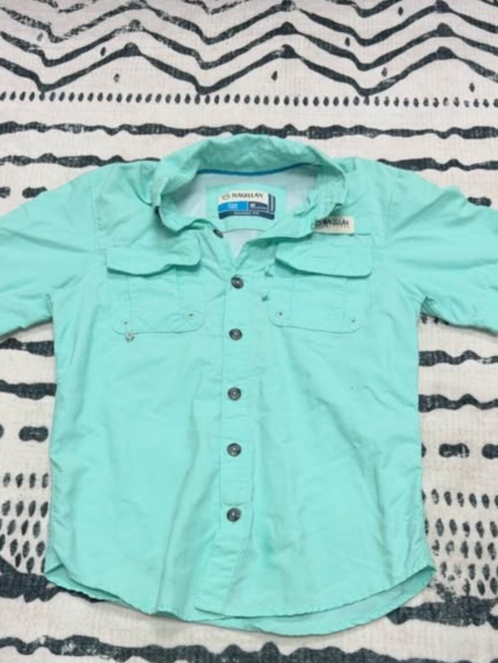 Magellan Outdoors Boys XS Fishing Shirt